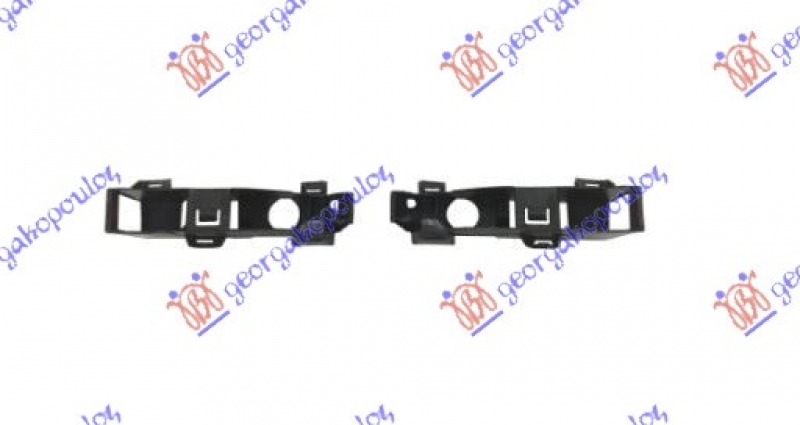 ABSORBER PREDNJEG BRANIKA SET