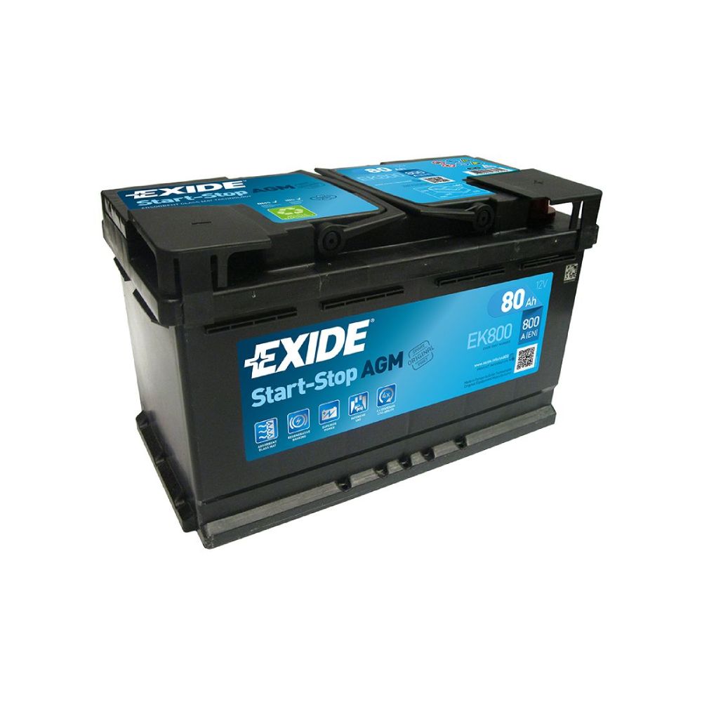 Akumulator EXIDE START- STOP AGM  80Ah D+