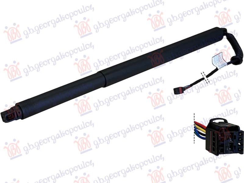 AMORTIZER GEPEK VRATA ELEKTRICNI (L=D) (6 PIN)