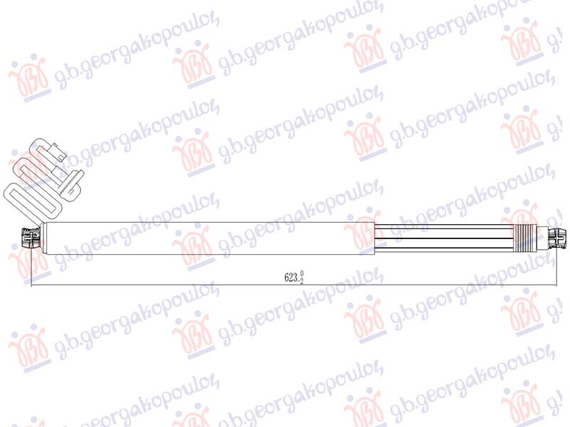AMORTIZER GEPEK VRATA ELEKTRICNI (OUTBACK)