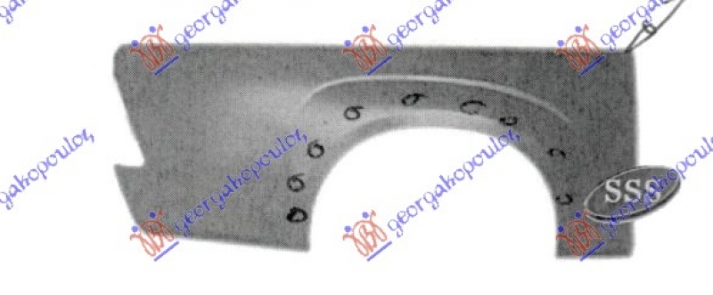 BOCNI LIM ZADNJI 2 VRATA (PRODUZENA KABINA) (OTVORI ZA RUB)