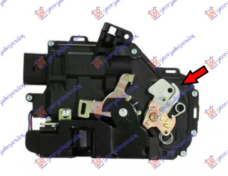 BRAVA PREDNJIH VRATA CENTR. ZAKLJ. 9PIN