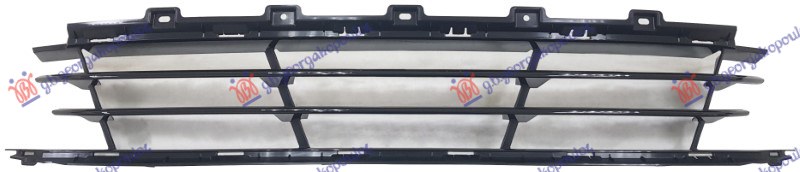 CENTRALNA RESETKA SJAJ-CRNA