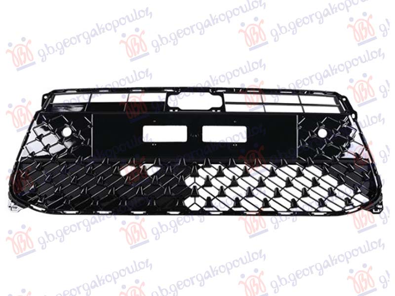 CENTRALNA RESETKA SJAJ-CRNA (2 PDC SENZORA)