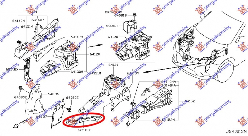 DRZAC HLADNJAKA GORNJI