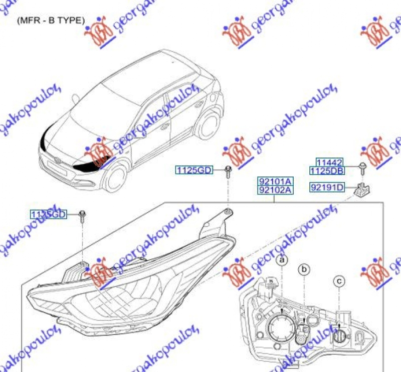 FAR ELEKTRICNI (H4) (DEPO)