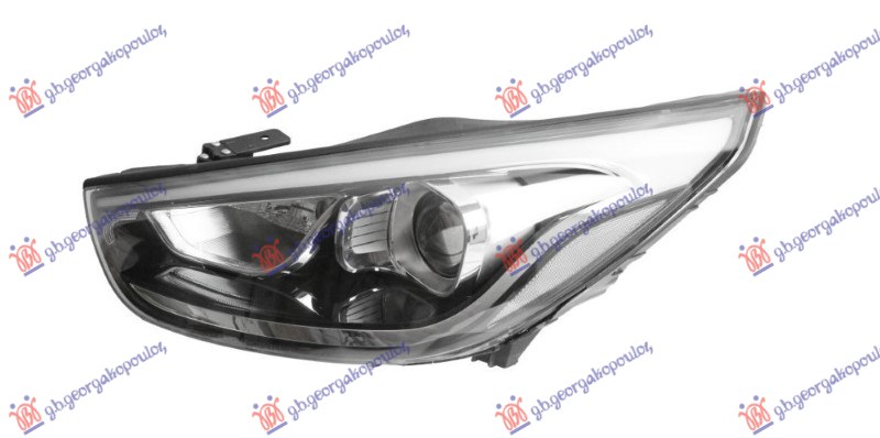 FAR ELEKTRICNI SA LED DNEVNIM SVETLOM (HROM LAJSNA) (DEPO)