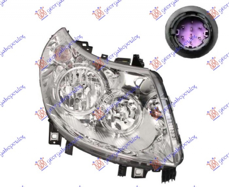 FAR EL.(H7/H15) 12-(DEPO)(LJUBICASTI DZ)