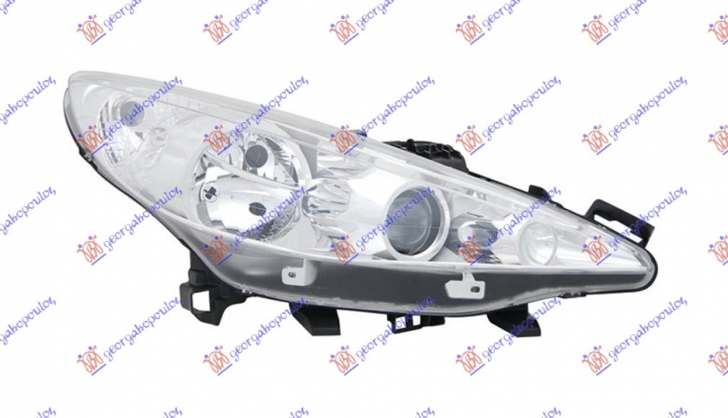 FAR VALEO SA PROJEKTOROM H7/H7/H1