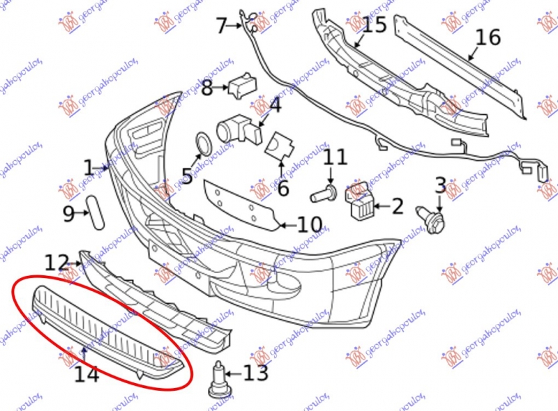 GAZISTE ISPOD RESETKE U PREDNJEM BRANIKU