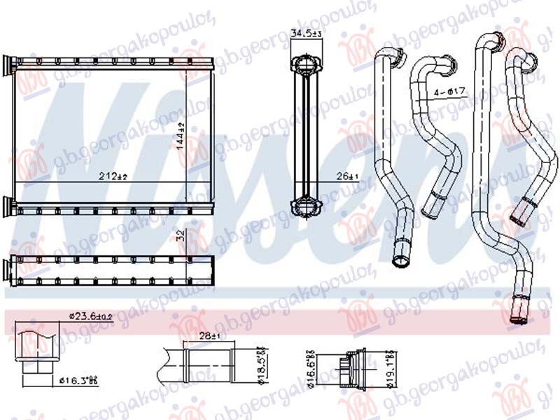GREJAC KABINE (144x212) (NISSENS)