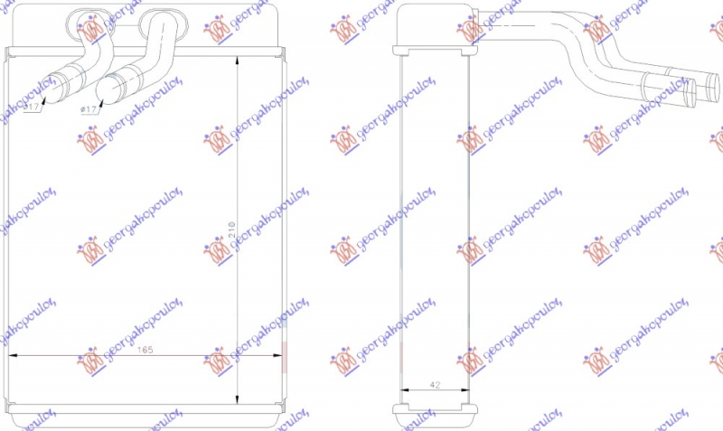 GREJAC KABINE (210x165x42)