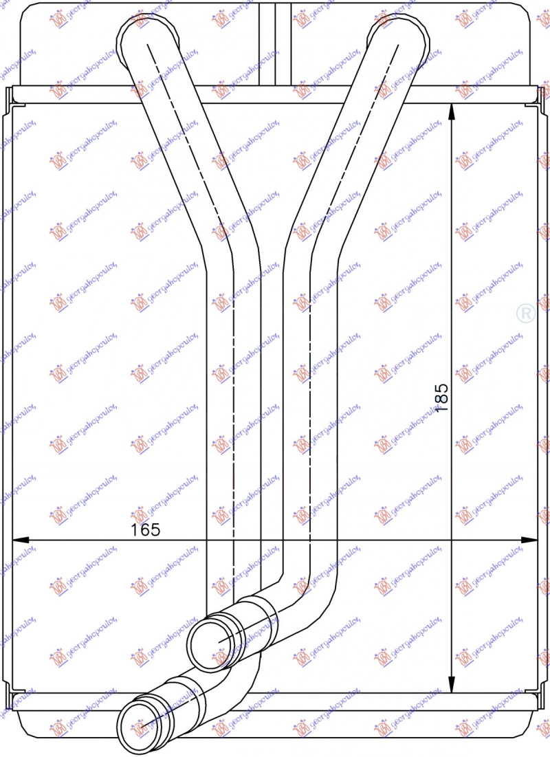 GREJAC KABINE (BR) (185x165x24)
