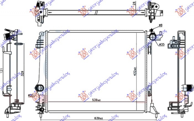 HLAD. 1.2 Sce-TCE - 1.6 dCi (540x440x26)