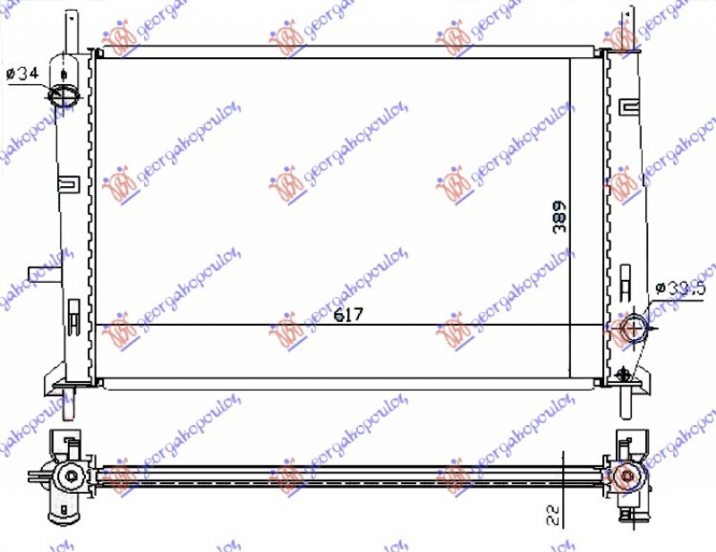 HLAD 1.6-1.8-2.0Icc 16V+/- A/C (62x39.5)