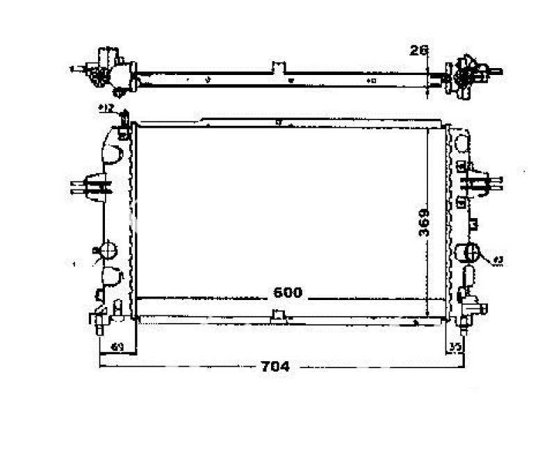 HLAD MOT. 1.6i 16V TURBO +/- A/C (60x37)