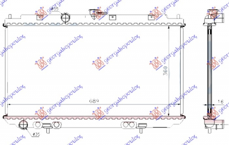 HLAD. MOT. 2.0 BEN MAN 36x39 CEVI 35/35