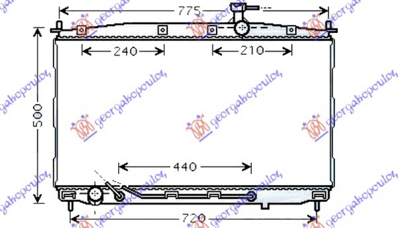 HLAD MOT.2.7 i24V-2.2 CRDi (43x77)AUTOM
