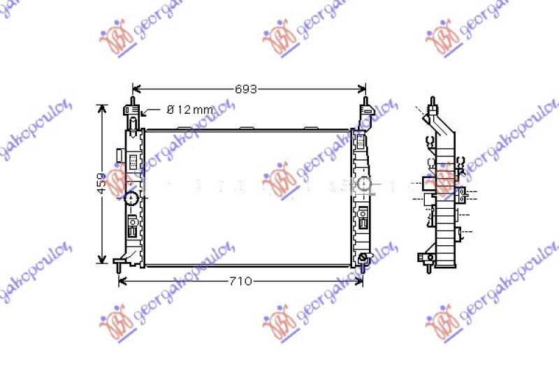 HLAD MOTORA 1.4-1.6-1.8 +/-AC (61x37)