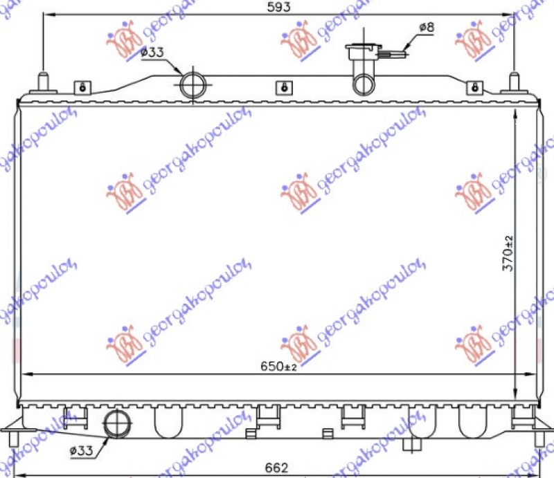 HLAD MOTORA 1.4-1.6cc 16V +/-A/C (37x65)