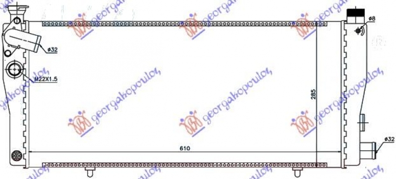 HLAD MOTORA.SVI MODELI +/-A/C (61x28)