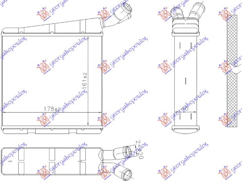 HLAD.DODAT. 2.0-3.2BEN 1.6-2.0DIZ 16x18