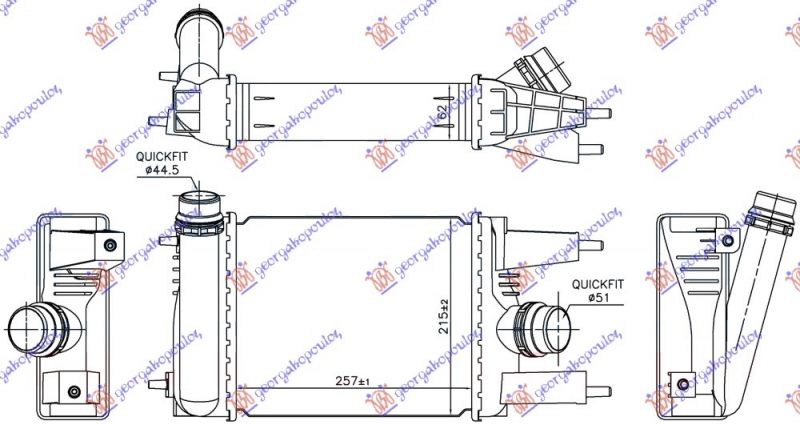 HLAD.INTERC. 1.2 DIG- TURBO BENZIN