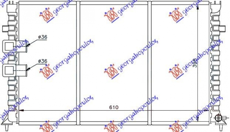 HLAD.MOT.3.0i-24V-2.1 TD (61x39.8) MECH.