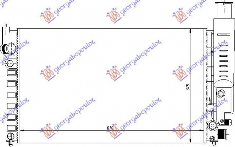 HLADNJAK 1.6-1.9ccM/A+/-A/C(61x35.9)