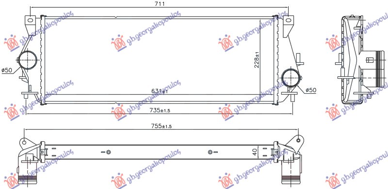 HLADNJAK INTERKULERA 2.5 DIZEL (631x228)