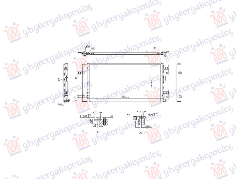 HLADNJAK KLIME 1.0/1.6 ZA SVE MODELE (564x291)