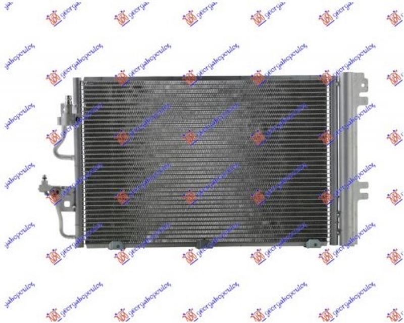 HLADNJAK KLIME 1.4/1.6i 16V (540x360x16) (NRF)