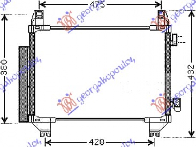 HLADNJAK KLIME 1.5 HIBRID BEN 600x355x16