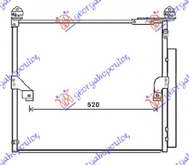 HLADNJAK KLIME 2.7cc(60.6x51x1.6)