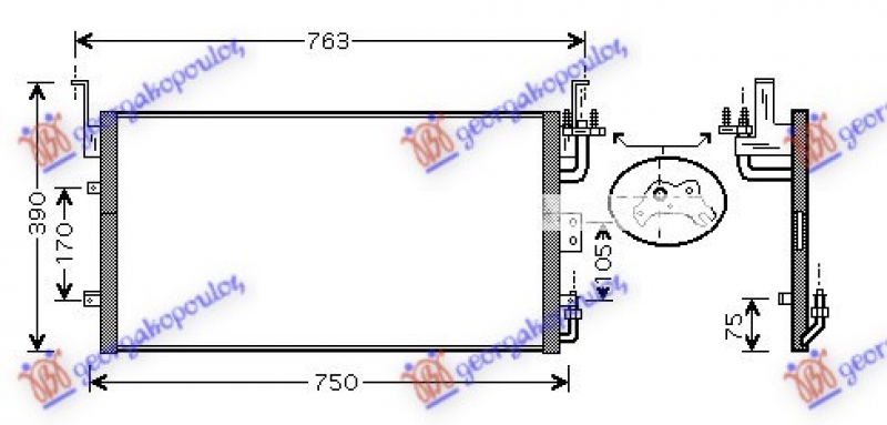 HLADNJAK KLIME (703x341x18)