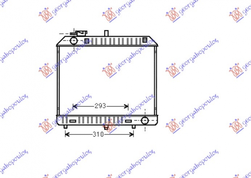 HLADNJAK MOTO. 2.4DIZEL(41.5-49-27)88-93