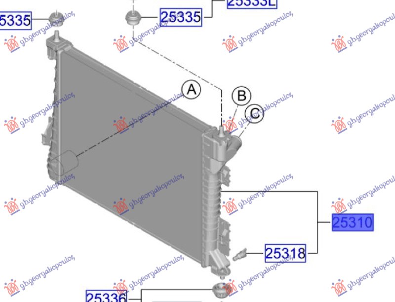 HLADNJAK MOTORA 1.0 BENZIN/HIBRID (480x382)