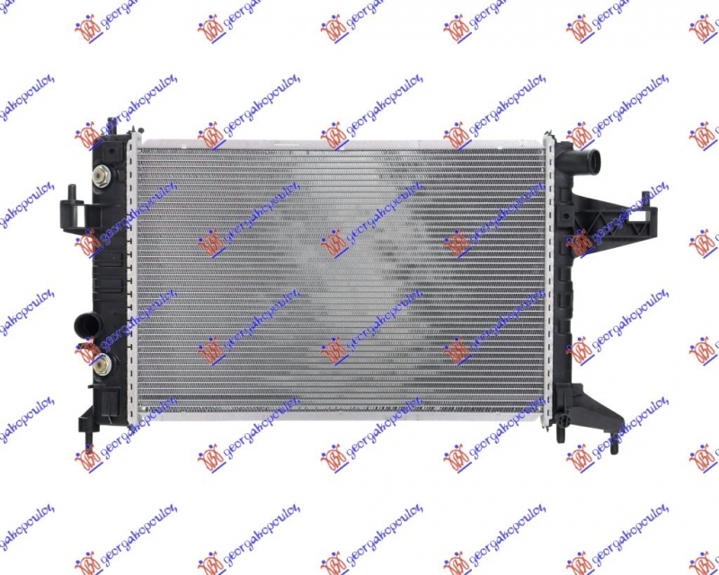 HLADNJAK MOTORA 1.4/1.8 (MAN/AUTO) (+AC) (54x35) DIJAGONALNO (VALEO)