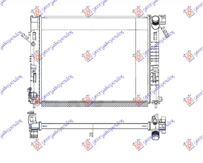 HLADNJAK MOTORA 1.5 Blue DCI Micro Hybrid DIZEL (MANUELNI) (510x398)