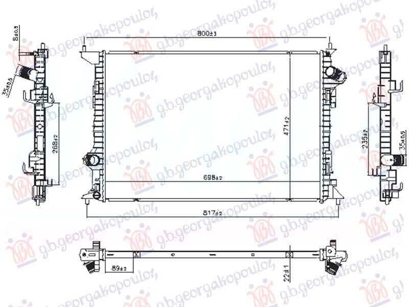 HLADNJAK MOTORA 1.5/1.7 DIZEL (698x470)