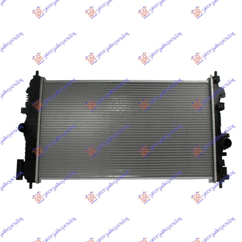 HLADNJAK MOTORA 1.6/1.8 : TURBO (+AC) (680x400) (NRF)