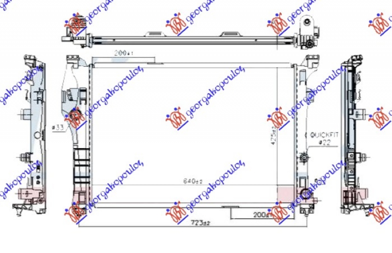 HLADNJAK MOTORA 2.0 AMG BENZIN (AUTO) (640x425) (NRF)