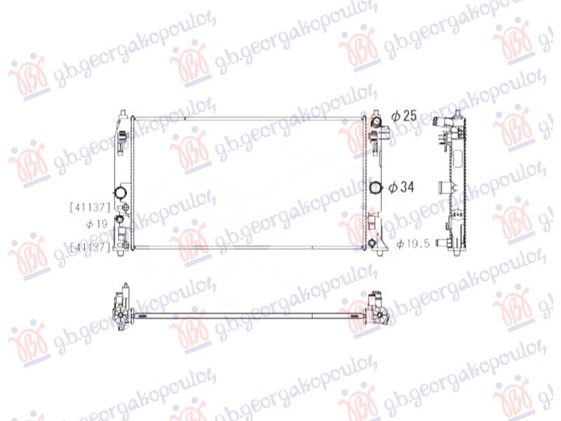 HLADNJAK MOTORA 2.0 BENZIN/HIBRID (675x363) (KOYO)