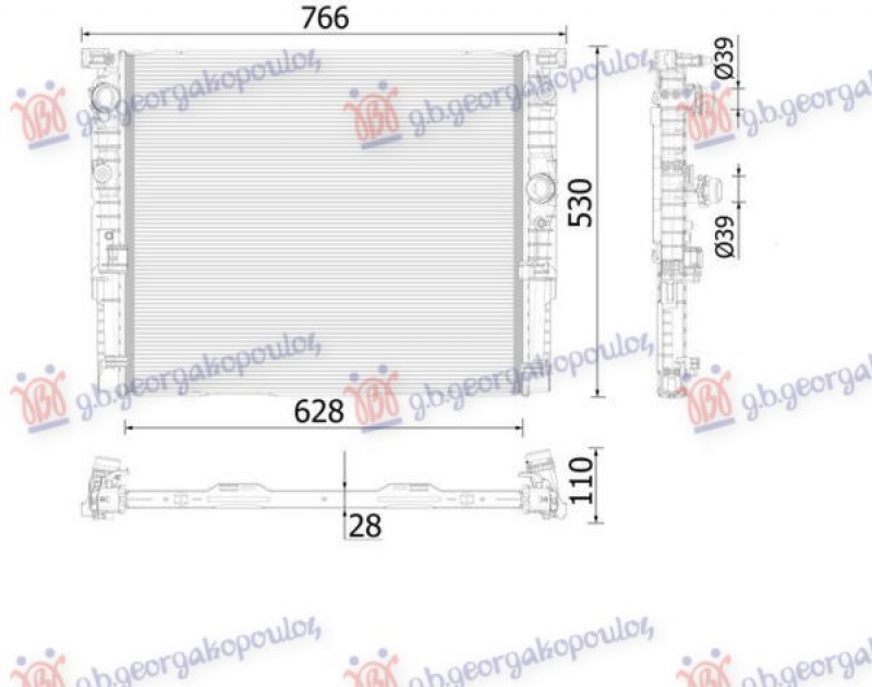 HLADNJAK MOTORA 2.0 BENZIN/HIBRID (AUTO) (628x530)