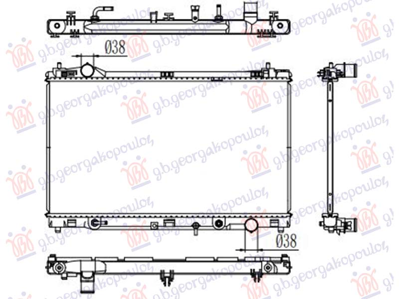 HLADNJAK MOTORA 2.5 BENZIN (AUTO) (400x720)