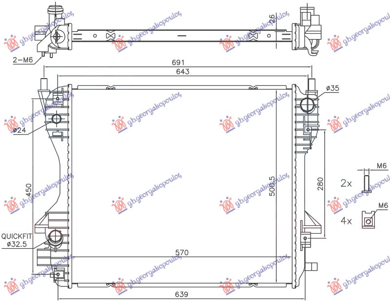 HLADNJAK MOTORA 2.7 DIZEL (AUTO) (570x501)