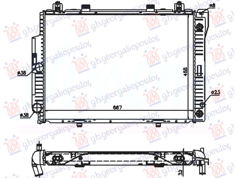 HLADNJAK MOTORA 3.2 BENZIN (AUTO) (667x468)