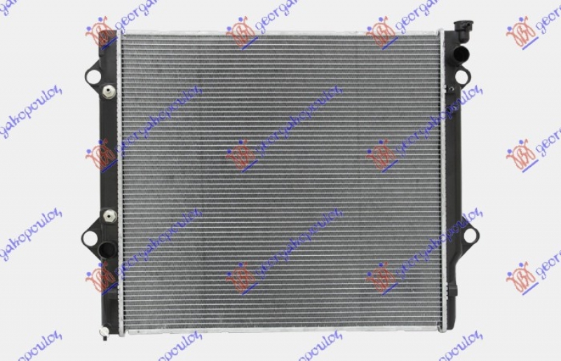 HLADNJAK MOTORA 4.0I V6 (MAN/AUTO) (+/-AC) (65x59.8x2.6) (NRF)