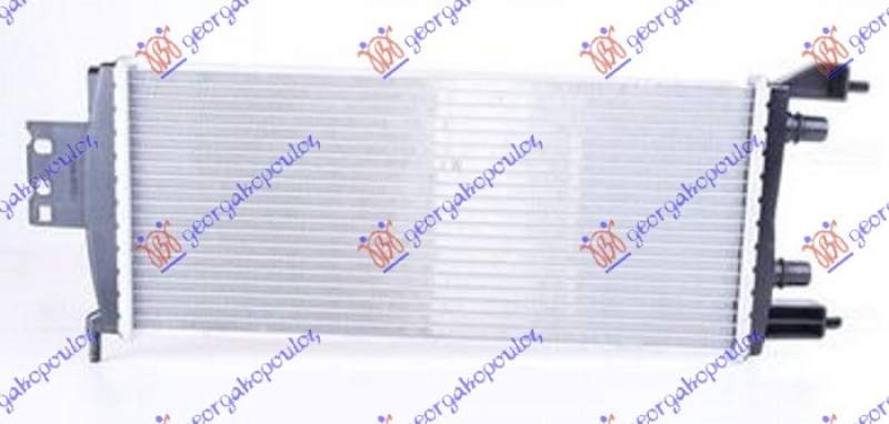 HLADNJAK MOTORA DODATNI 1.5 TDCi DIZEL HIBRID (460x210x16) (NRF)