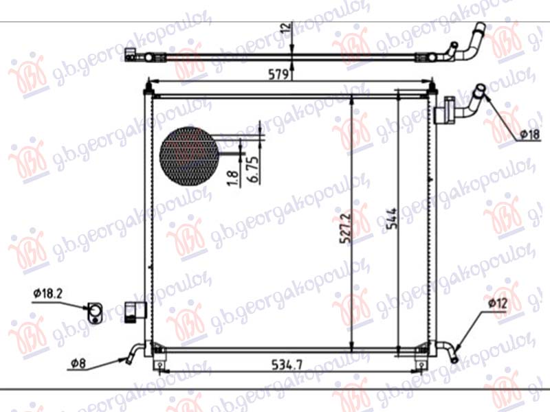 HLADNJAK MOTORA DODATNI 3.0 DIZEL/HIBRID (564x510)